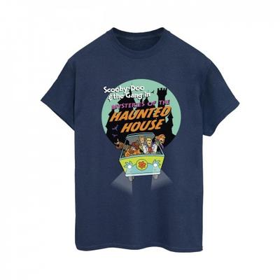 Damen Geisterhaus Baumwoll-Boyfriend-T-Shirt