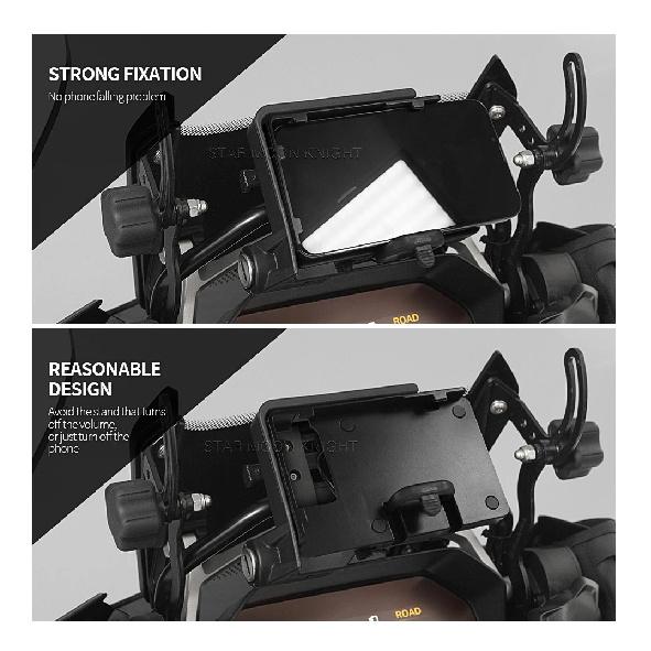 For BMW R1250GS ADV R1200GS F850GS F750GS F700GS F800GS Wireless Charger USB Navigation Mobile Phone Holder F900XR F900R S1000XR
