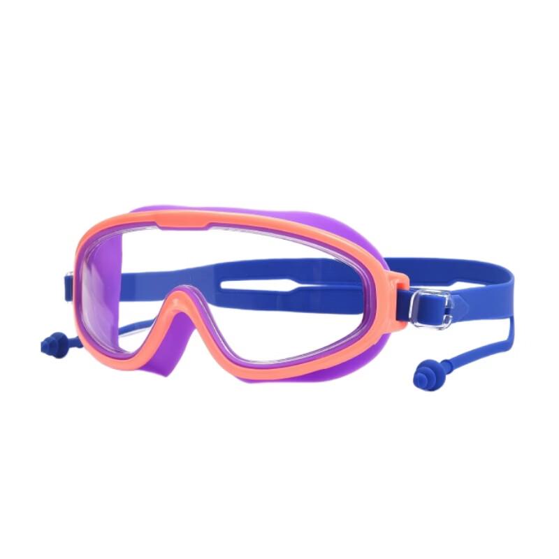 MDNG Kids Swimming Goggles with Integrated Earplugs