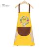 Puntos Cartoon Oil Proof Kitchen Waterproof Wipeable Wreath Rabbit Nail Shop Apron