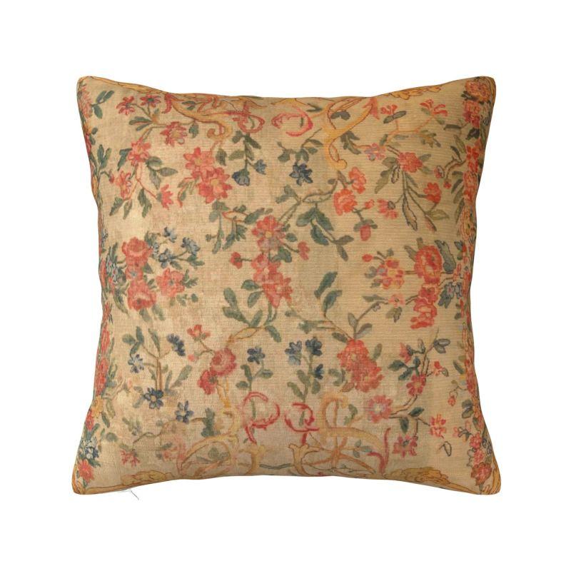 Custom Aubusson Tapestry 18th Birth Of The Virgin Mary Luxury Pillow Cover Bedroom Decoration Vintage French Floral Car Cushion