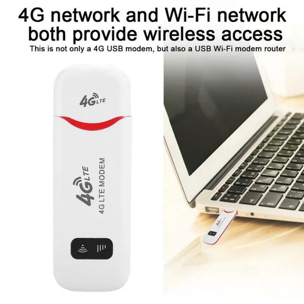 4G Lte Wireless Usb Dongle Sim Card Network Card Pocket WiFi Mobile Broadband 150Mbps Modem Stick Hotspot Router For Home Office