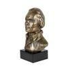 Thomas Jefferson - Marble Bust, Statuette of a Famous Person, Decoration for Office, School, and Hotel by the Art-Dog Brand