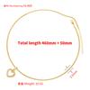Copper Inlaid Artificial Pearl Love Pendant Necklace Femininity Hollow Heart Peach Heart Neck Chain Vl468