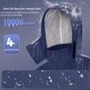 Machine Knight Waterproof Motorcycle Rain Suit: Thickened, Separate Raincoat & Pants for Heavy Rain Protection