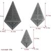 Acrylic Irregular 90° Sewing and Patchwork Ruler for Fabric Cutting