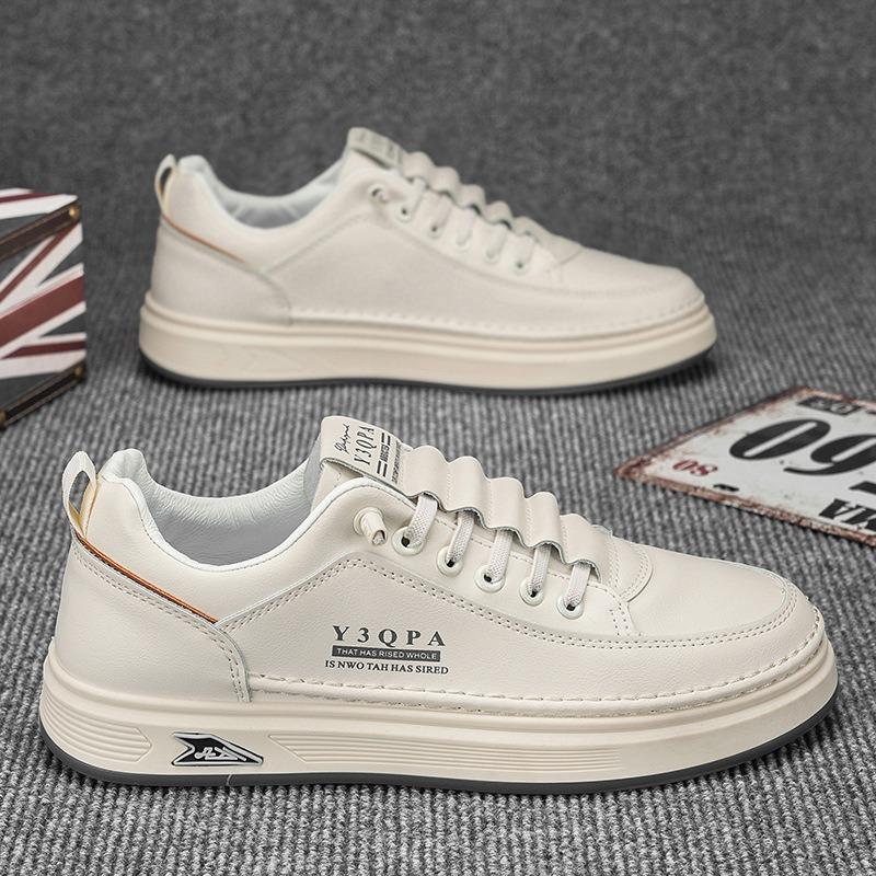 Men's Shoes New Men's Little White Shoes Breathable Casual Board Shoes Versatile Sports Trendy Shoes Men's Trendy Shoes
