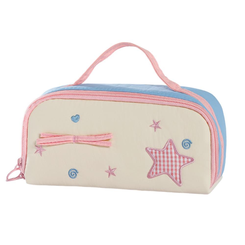 Desktop Storage Korean Style Pen Bag Pencil Pouch Cloth Stationery Bag  Stationery Holder