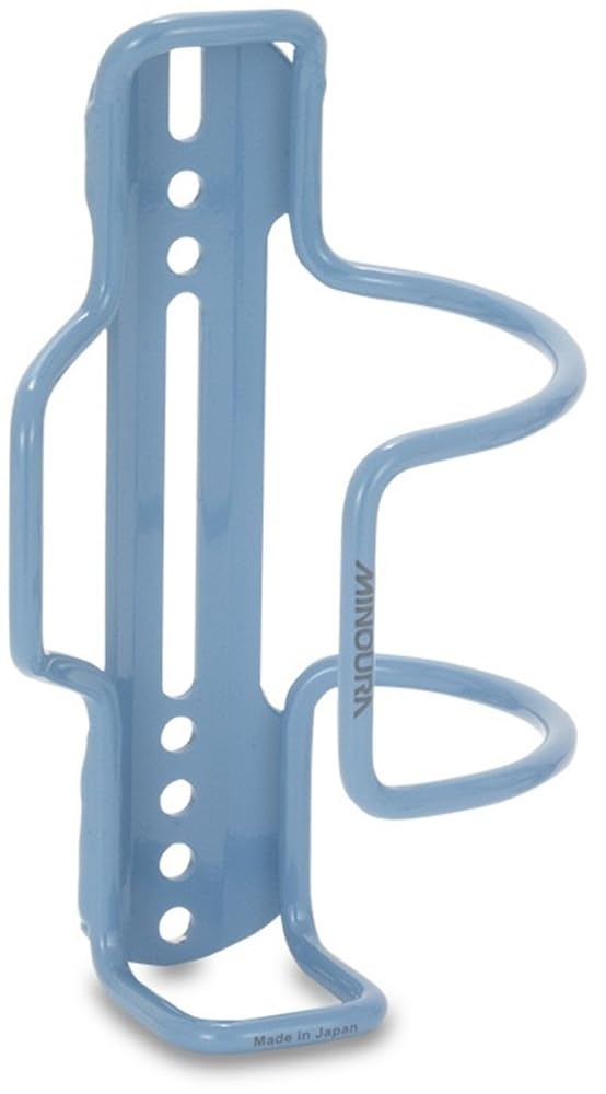 MINOURA SLB-100L (Left-Handed) Side-Loading Bottle Cage, Blue Pearl