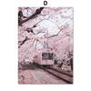 Mount Fuji Pink Sakura Japanese Landscape Wall Art Canvas Painting Nordic Posters And Prints Wall Pictures For Living Room Decor