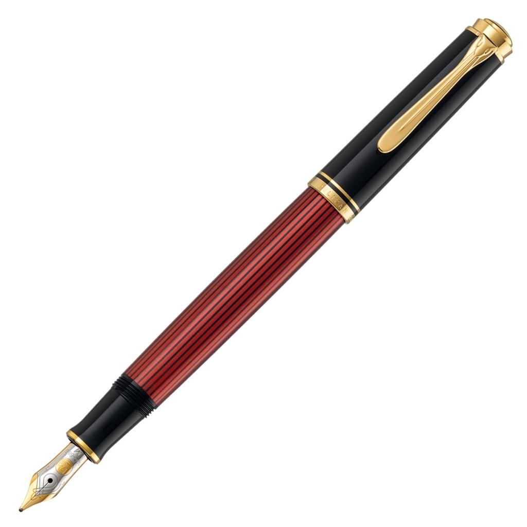 Pelikan Pelikan Fountain Pen Nib EF Fine Bordeaux Souveraine M400 Inhalation Type Regular Imported Product (Extra Point)