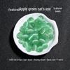 Green Cat's Eye Stone Beads for Handmade Jewelry: Loose Beads for DIY Bracelets & Necklaces