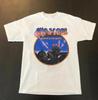 Rare Saxon Band Cotton Short Sleeve White All Size Unisex T-Shirt Unisex T-Shirt