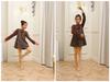 Children's White Velvet 800D Dance Pantyhose - Winter Exercise Socks for Girls