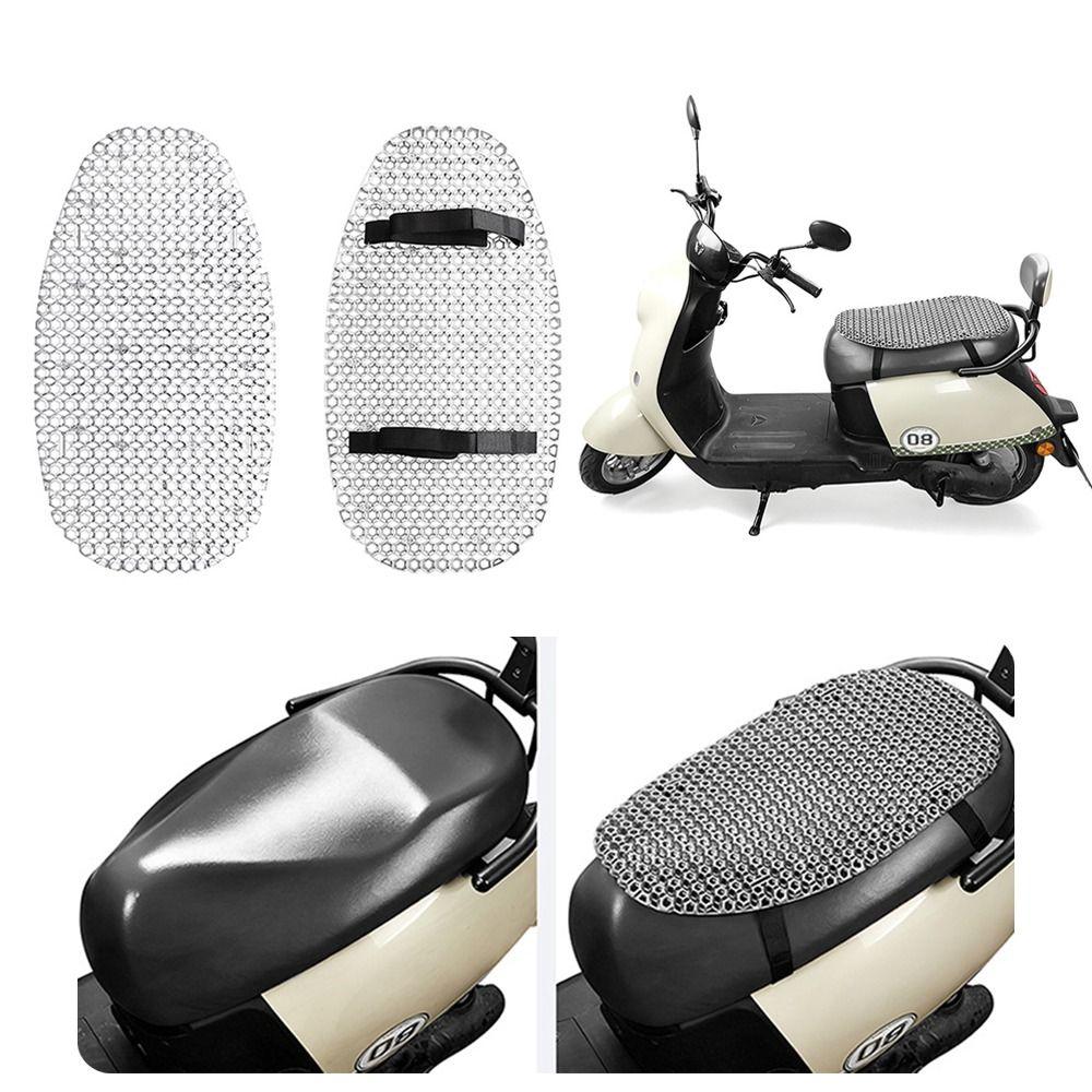 Sunscreen Motorcycle Seat Pad Heat Insulation Electric Bike Seat Pad  Summer Cooling