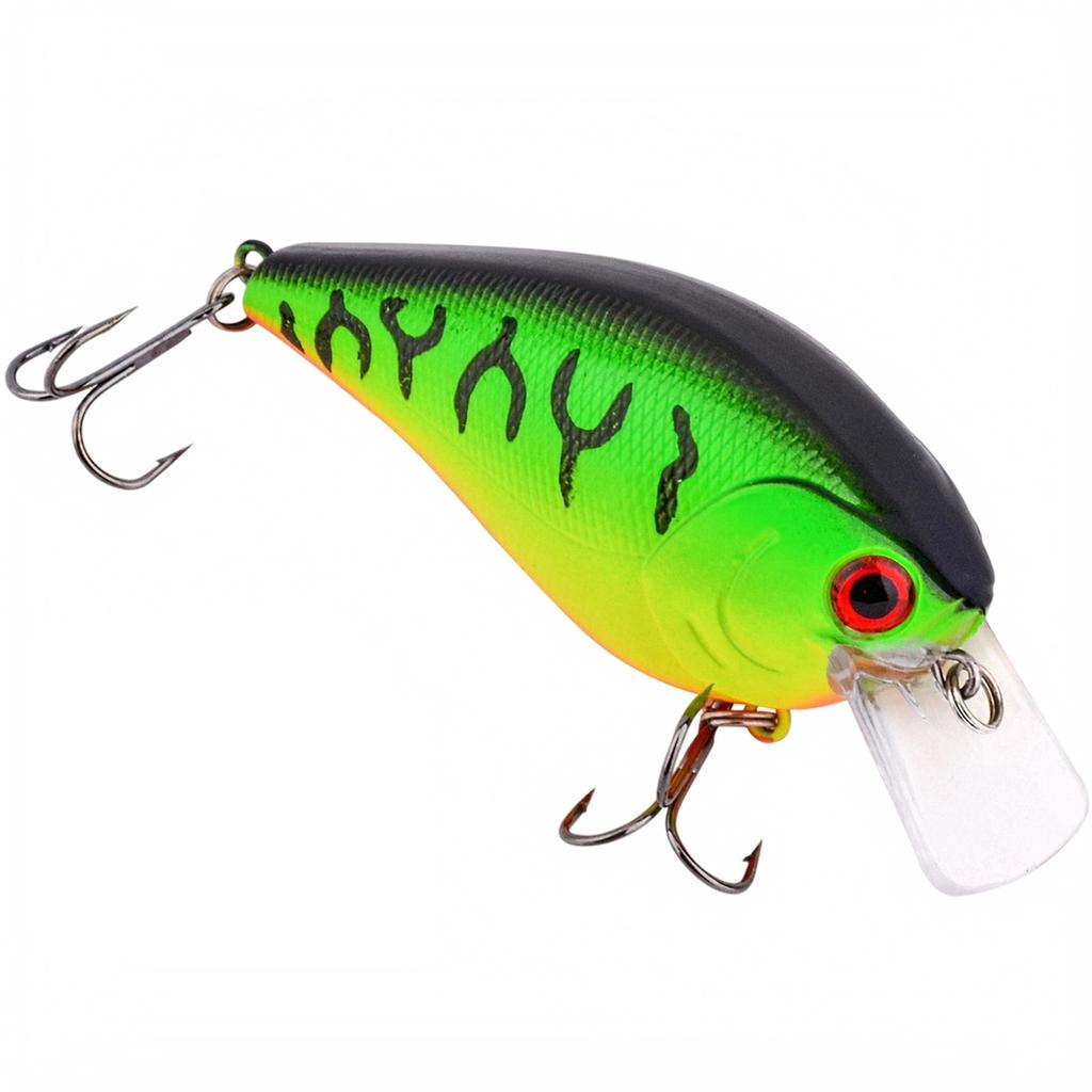 Fishing with 6 Color Options, Floating Topwater Noise-Making Hard, Lifelike Crankbait
