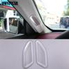 ABS Silver For Maserati Levante 2016-2025 Interior Accessories Car Interior Stickers Gear Shift Panel Cover Trim Stickers