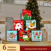 Festive Stacked Gift Boxes for Christmas Window Displays and Decor