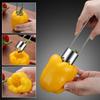 Portable Rust-Proof 304 Stainless Steel Core Remover for Pears and Apple Sharp Serrated Cutter Durable Hand Tool for Vegetables