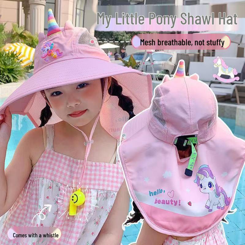 Unisex Winter Windproof Hat and Scarf Set for Kids with Face and Ear Protection