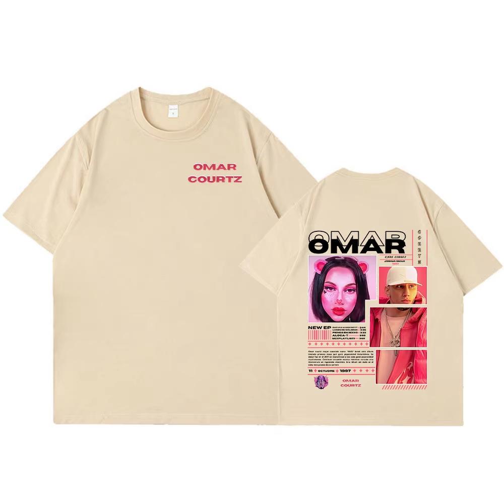 Omar Courtz Primera Musa T Shirts Men Women Clothing Hip Hop Fashion T-shirt Casual Cotton Short Sleeve T-shirts Tops Streetwear