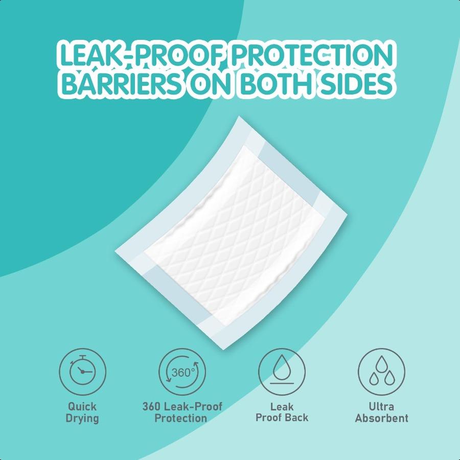 

Booster Pads XS S Size with Side Lead Proof 100 Count United States