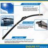 Erick's Wiper LHD Front Wiper Blades For Jeep Compass MP/552 2016 - 2024 Windshield Windscreen Window Car Rain Brushes 24"+18"
