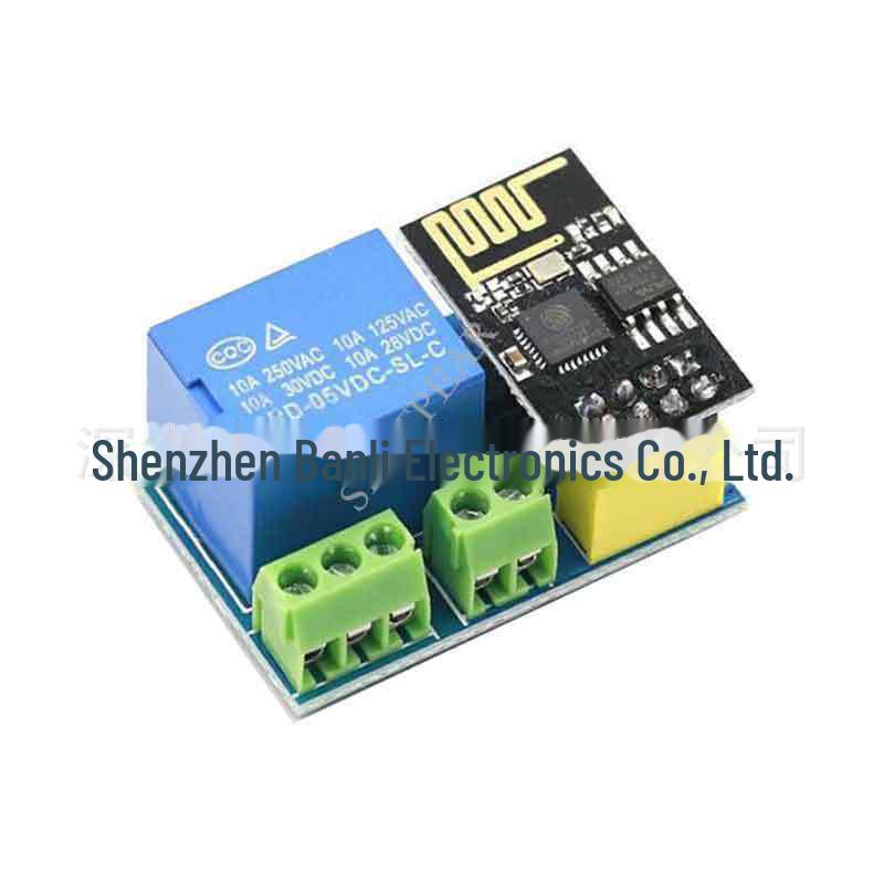 

Модуль Wi-Fi розумної розетки ESP8266 Relay (ESP-01/ESP-01S) 0208008