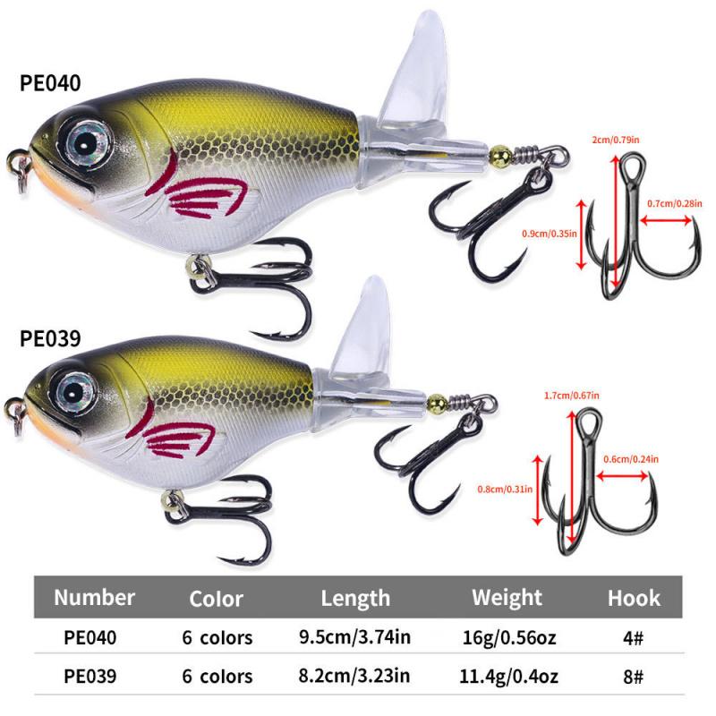 Surface Floating Pencil Lure Tractor Bionic Fake Bait Lure Bait Long Casting Special for Bass and Pike Fishing Bait