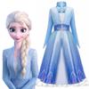 Girl Frozen 2 Elsa Dress Snow Queen Princess Cosplay Costume Outfit Halloween