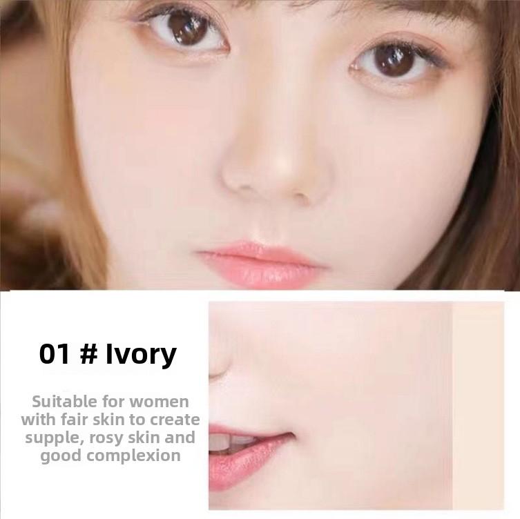 Rosetimes BB Cream Cushion Foundation, feuchtigkeitsspendend, aufhellend, Concealer, natürliches Aussehen
