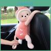 Adorable Car Paper Holder Plush Material Backseat Hanging Cartoon Character