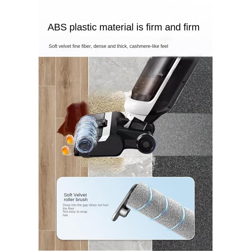 

A65T-For Midea GX5 Pro / X6 Pro / G9 Floor Scrubber Vacuum Replacement Parts Roller Brush Washable Sponge