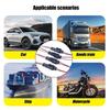Car Waterproof Connector 2-pin Auto Motorcycle Scooter Marine Waterproof Male Female Electrical Connector Plugs with Wire