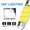10/20/50 Stück C5W LED-Birne Soffitte 31mm 36mm 39mm 41mm 12V 7000K Weiß Auto Innenraum Deckenleuchte Leseleuchte Kofferraum Kennzeichenbeleuchtung