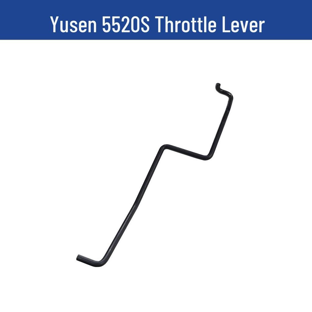Yusen Chainsaw 5520 Parts: Cylinder, Carburetor, Clutch, Drive Disc, Pull Starter, Ignition Coil, Air Filter.