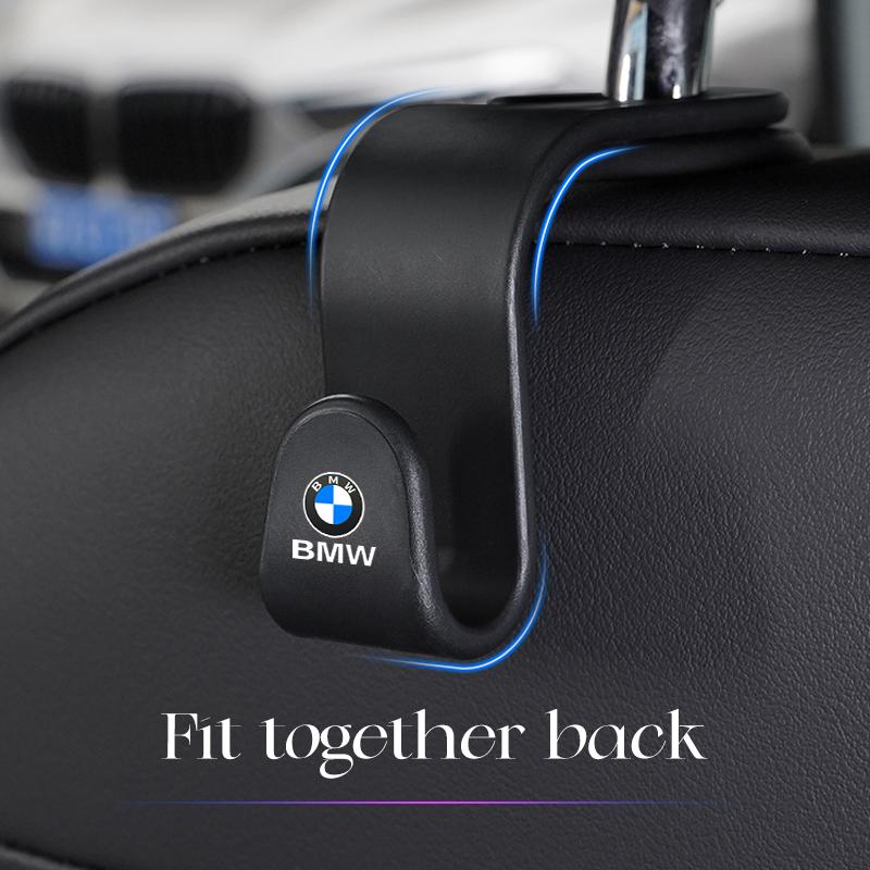 For BMW 1 3 5 7 series Car Seat back hook G20 G30 G01 G05 F48 F15 F30 F31 E46 E90 X1 X2 X3 X4 X5 X6 X7 Rear seat storage hooks ulbn07