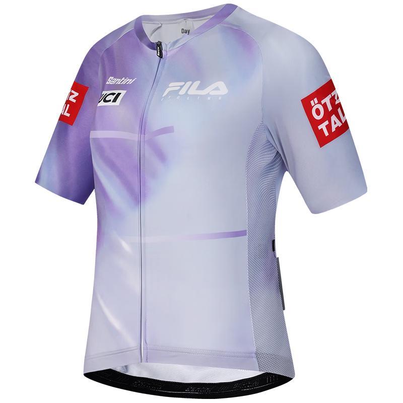 FILA Women s Slim-Fit Cycling Short Sleeve Knit Top S