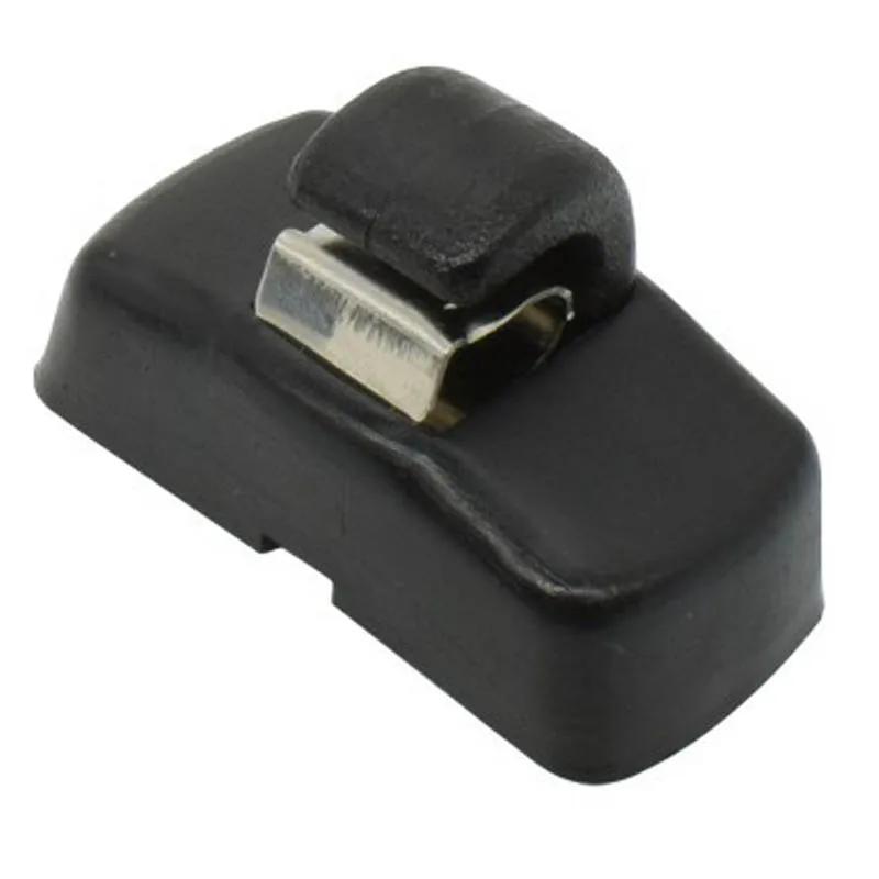 2Pcs Black Car Sun Visor Clips Plastic Hanger Holder Buckle Bracket Retainer For VW Amarok Passat B5 B6 Beetle Golf MK4 Touran