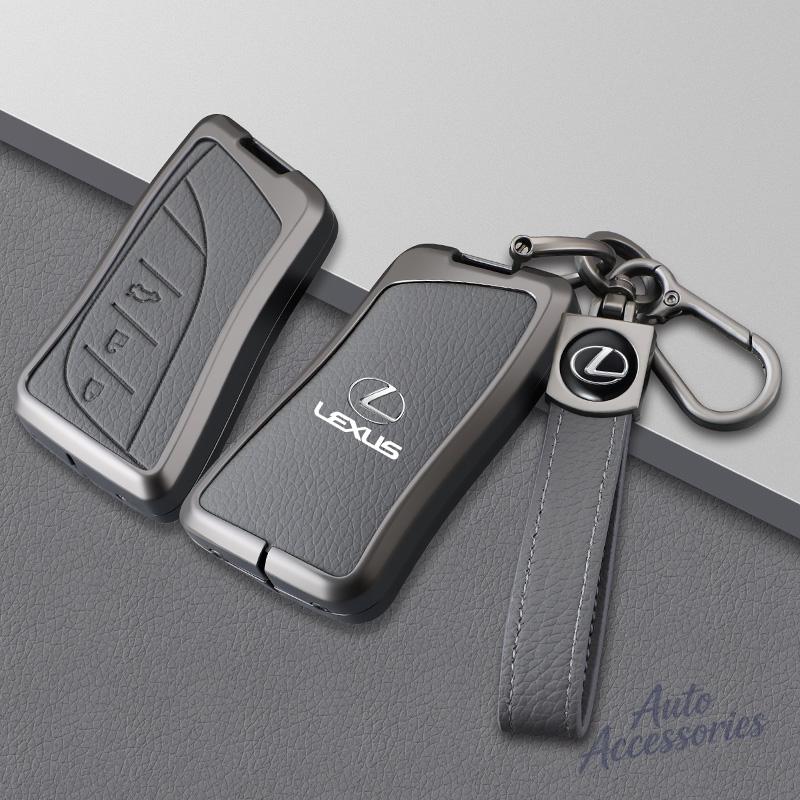 WQB1 Zine Alloy Car Key Case Shell Cover Holder for Lexus UX ES UX200 UX250h ES200 ES300h ES350 US200 US260h Key Protection Accessory