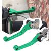 Motorcycle Clutch Brake Levers for KX250 2021-2026, KX450 2019-2026, KX250X/KX450X 2022-2026, KX250XC 2022 Dirt Bike, Green