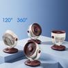 USB Direct Charging Desk Fan, 3 Speeds Quiet Air Circulator, Adjustable Angle Mini Personal Fan for Home Office Bedroom
