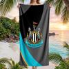 Asciugamano da Spiaggia Calcio Newcastle United Morbido Microfibra Asciugamano Estivo Asciugatura Rapida Assorbente per Spiaggia Piscina Viaggio