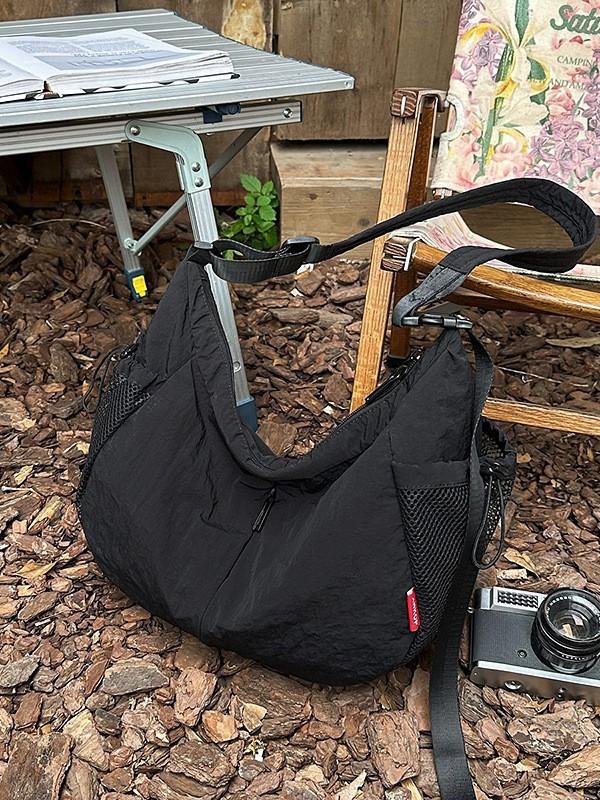 Outdoor Canvas Shoulder Bag With Large Capacity For Casual Daily Use