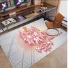 Personalized Crystal Velvet Carpet Poland Pattern Non Slip Floor Rug