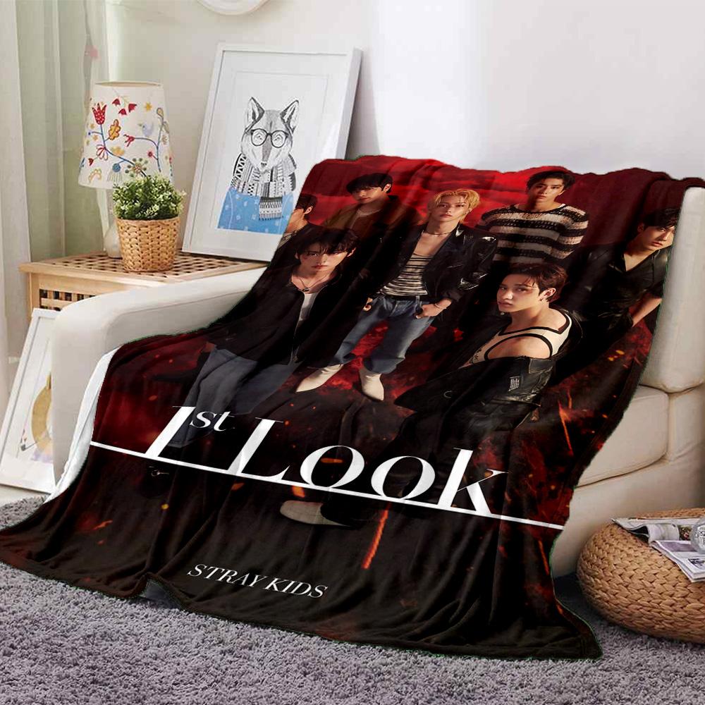 1pc Fantasy Teenage Heroes flannel Blanket for Super Soft Cute Comfort Blanket for Travel Bedding Couch Sofa Blanket Y82520