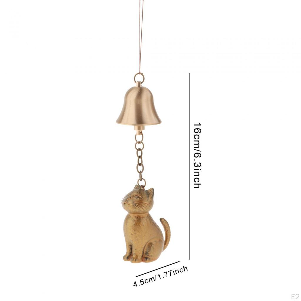 Katzen-Gedenk-Windspiel zum Aufhängen, Dekoration für Balkon und Fenster