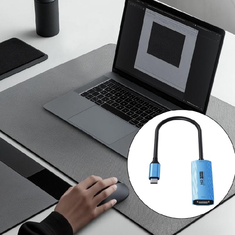 USB 3.0 Type C Capture Card Wide Compatibility 1080P for Effortless Auditory Video Recording and Streaming Widely Used