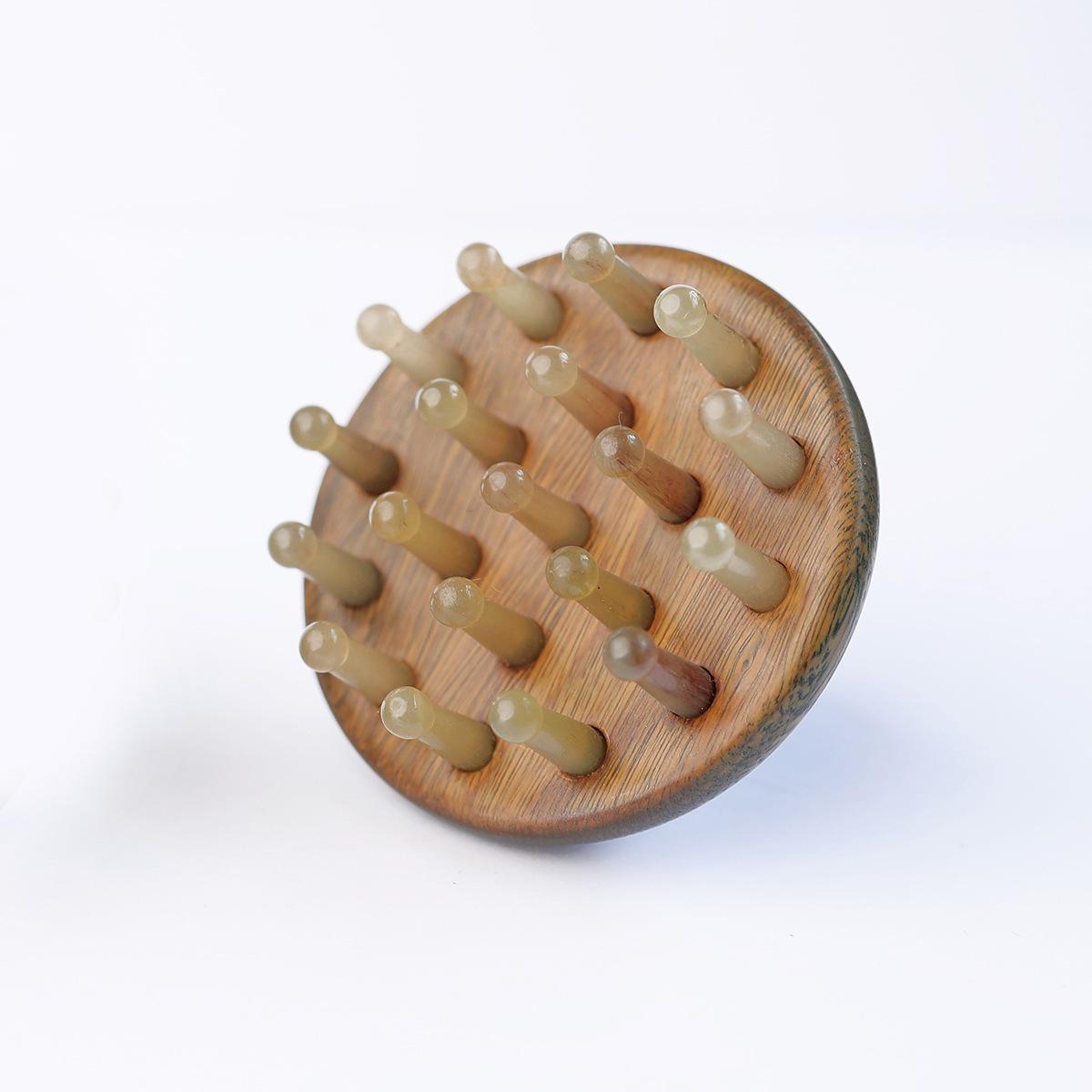 

Зеленый сандал рог массажная расческа: Меридианная щетка-кольцо для пальца для терапии головы и ногтей