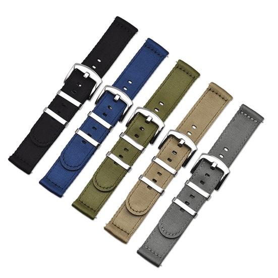 Ibasenice Nylon-Armband Für Garmin Uhren – Ersatzband Für Forerunner 245, Vivoactive 3, Venu U.a.